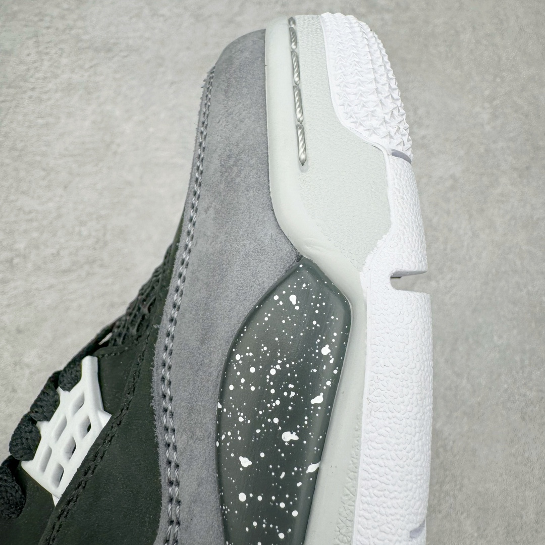 图片[19]-＃K版纯原 Air Jordan AJ4 Retro \\\” Fear \\\” 黑白恐惧 复刻2024版 FQ8138-002 全新升级改良 原鞋原楦原纸板同源开发 完美呈现乔4的版型 内侧正确双色网格 还原细节 原厂皮料 正确气垫颜色 正确网格工艺 正确拉帮工艺 全鞋原装材料制作 原档案原模具打造 支持全方位与正品对比 尺码：40 40.5 41 42 42.5 43 44 44.5 45 46 47.5-选品中心