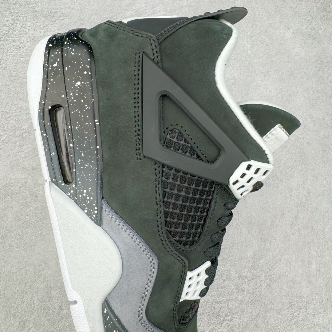 图片[6]-＃K版纯原 Air Jordan AJ4 Retro \\\” Fear \\\” 黑白恐惧 复刻2024版 FQ8138-002 全新升级改良 原鞋原楦原纸板同源开发 完美呈现乔4的版型 内侧正确双色网格 还原细节 原厂皮料 正确气垫颜色 正确网格工艺 正确拉帮工艺 全鞋原装材料制作 原档案原模具打造 支持全方位与正品对比 尺码：40 40.5 41 42 42.5 43 44 44.5 45 46 47.5-选品中心