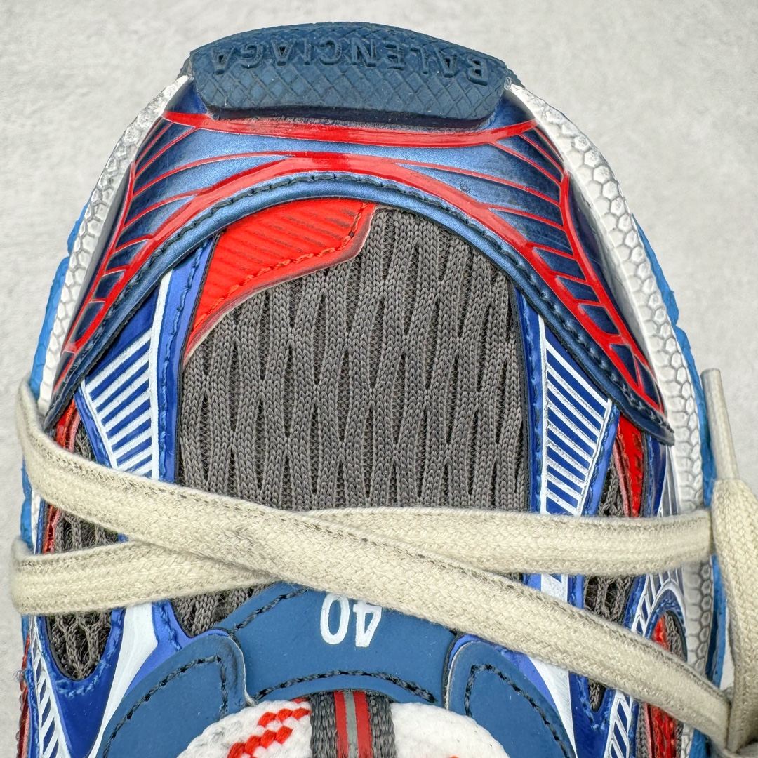 图片[17]-＃VG零售版 BALENCIAGA 3XL Sneakers 巴黎世家十代网布系带低帮走秀复古老爹鞋 全套原纸板楦头开发 最原汁原味的灵魂版型 全鞋荧光划线卡点 胶水把控整洁度追求极致完美 每一双都是工艺品 多重QC质检 超越公司货的品控标准 实实在在的免检产品 原盒原配 正确字体电绣 粗细、位置、大小正确 侧边TPU 透气孔匹配意产原版 正确分离大底 TPU软底 原版一致大底LOGO 立体感十足 原厂皮料水洗做旧 采购原厂网纱 不含皮革 网布材料和聚氨酯 磨损效果 鞋头边缘和后帮 Balenciaga 徽标 鞋面和后跟凸印尺码 鞋舌 3XL 橡胶品牌标识和反光细节 鞋帮拉袢和鞋舌拉祥 配反光细节 备用鞋带在鞋履前侧 可在穿着前取下 便于不同造型搭配 正常尺码 尺码：35 36 37 38 39 40 41 42 43 44 45 46-选品中心