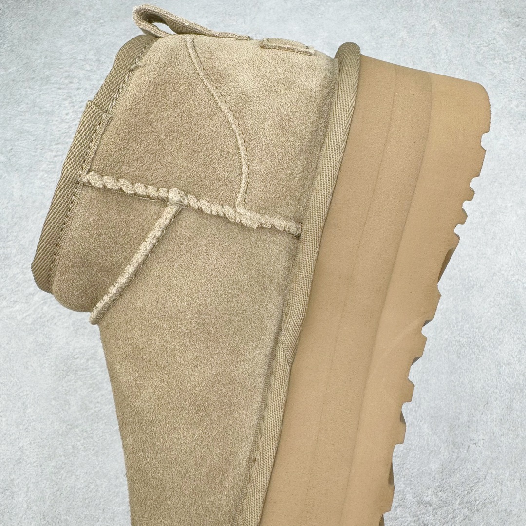 图片[7]-＃SP原厂 UGG 5092 周冬雨Mini厚底秋冬羊皮毛一体雪地靴 全鞋采用ZP同厂 隆丰A级澳洲进口羊皮毛一体 品牌代工厂生产线 完全遵循ZP工艺流程 代工厂原厂版师 秉承无原鞋不开发选择 注重每一处细节 市面最正版型 TREADLITE\\\”轻翼\\\”科技外底 轻便/耐用/柔韧/桩型【售后郑重承诺】一个月内若出现重大脱胶/断底等质量问题 直接为您换新！尺码：35 36 37 38 39 40-选品中心