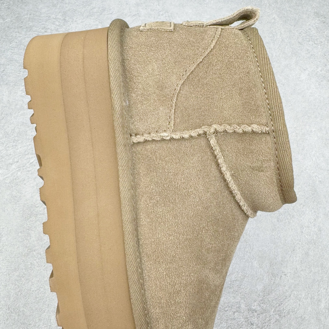 图片[6]-＃SP原厂 UGG 5092 周冬雨Mini厚底秋冬羊皮毛一体雪地靴 全鞋采用ZP同厂 隆丰A级澳洲进口羊皮毛一体 品牌代工厂生产线 完全遵循ZP工艺流程 代工厂原厂版师 秉承无原鞋不开发选择 注重每一处细节 市面最正版型 TREADLITE\\\”轻翼\\\”科技外底 轻便/耐用/柔韧/桩型【售后郑重承诺】一个月内若出现重大脱胶/断底等质量问题 直接为您换新！尺码：35 36 37 38 39 40-选品中心