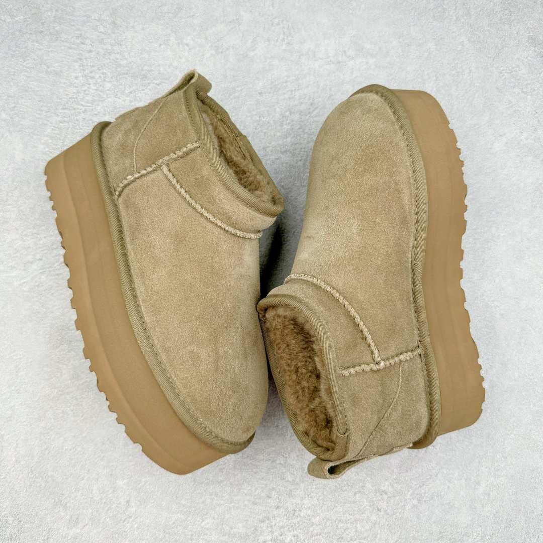 图片[3]-＃SP原厂 UGG 5092 周冬雨Mini厚底秋冬羊皮毛一体雪地靴 全鞋采用ZP同厂 隆丰A级澳洲进口羊皮毛一体 品牌代工厂生产线 完全遵循ZP工艺流程 代工厂原厂版师 秉承无原鞋不开发选择 注重每一处细节 市面最正版型 TREADLITE\\\”轻翼\\\”科技外底 轻便/耐用/柔韧/桩型【售后郑重承诺】一个月内若出现重大脱胶/断底等质量问题 直接为您换新！尺码：35 36 37 38 39 40-选品中心