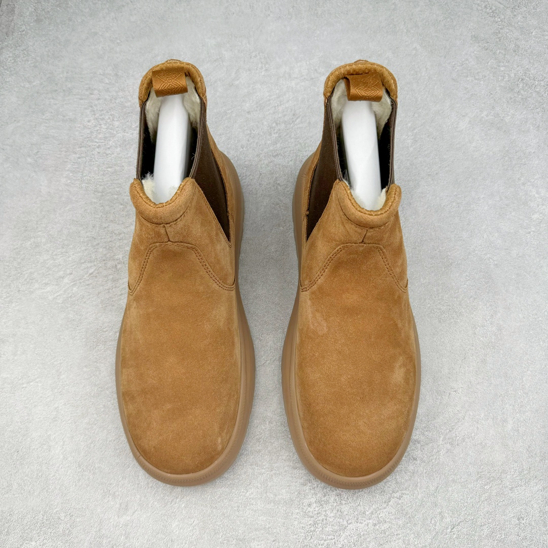 图片[2]-＃SP原厂 UGG 2050 切尔西男款秋冬羊皮毛一体雪地靴 全鞋采用ZP同厂 隆丰A级澳洲进口羊皮毛一体 品牌代工厂生产线 完全遵循ZP工艺流程 代工厂原厂版师 秉承无原鞋不开发选择 注重每一处细节 市面最正版型 TREADLITE\\\”轻翼\\\”科技外底 轻便/耐用/柔韧/桩型【售后郑重承诺】一个月内若出现重大脱胶/断底等质量问题 直接为您换新！尺码：40 41 42 43 44-选品中心