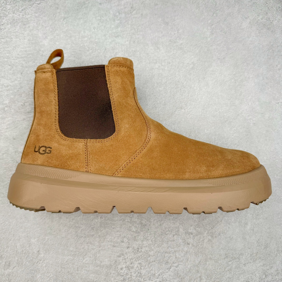 #SP原厂 UGG 2050 切尔西男款秋冬羊皮毛一体雪地靴 全鞋采用ZP同厂 隆丰A级澳洲进口羊皮毛一体 品牌代工厂生产线 完全遵循ZP工艺流程 代工厂原厂版师 秉承无原鞋不开发选择 注重每一处细节 市面最正版型 TREADLITE\\\”轻翼\\\”科技外底 轻便/耐用/柔韧/桩型【售后郑重承诺】一个月内若出现重大脱胶/断底等质量问题 直接为您换新!尺码:40 41 42 43 44-选品中心