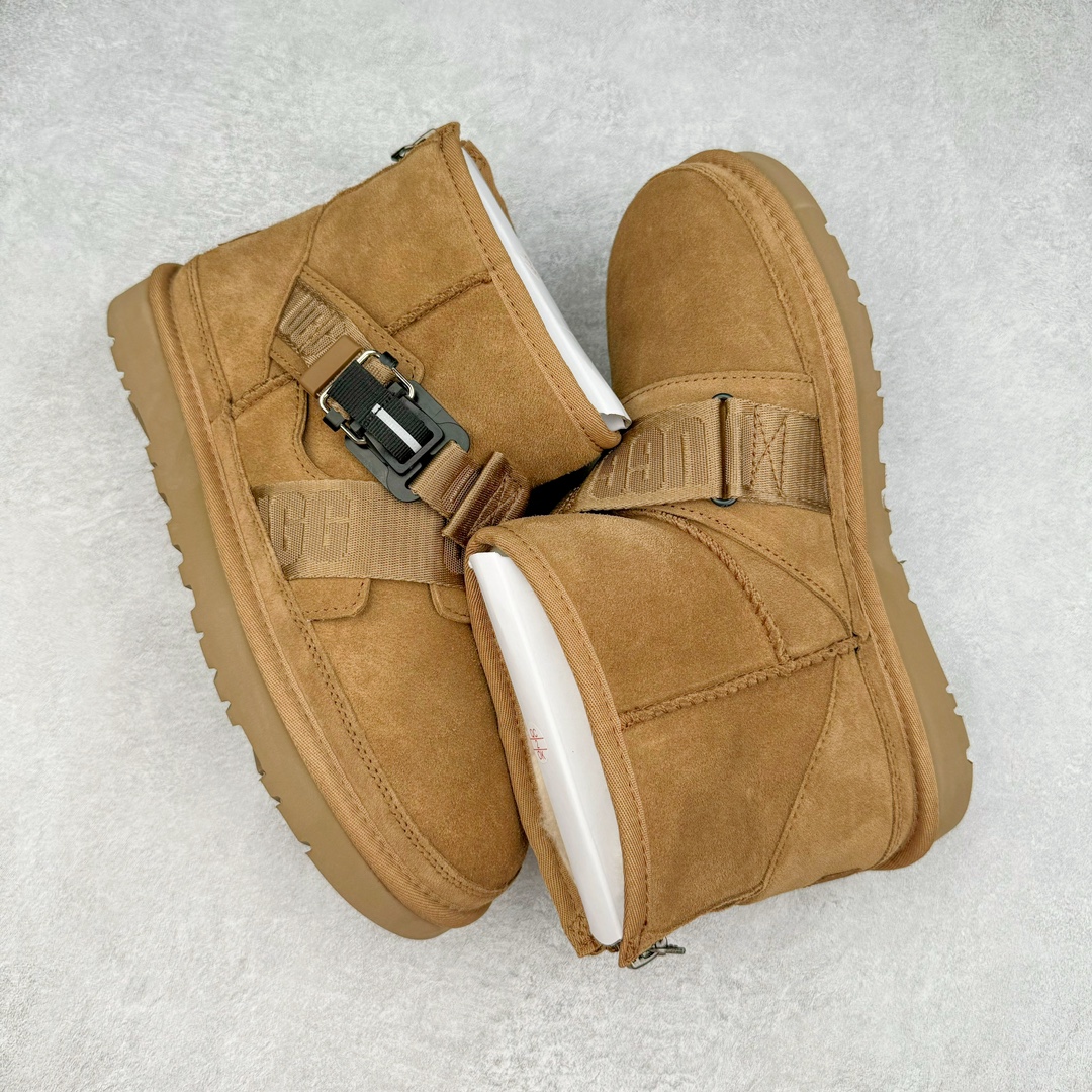 图片[3]-＃SP原厂 UGG 5013 卡扣男款秋冬羊皮毛一体雪地靴 全鞋采用ZP同厂 隆丰A级澳洲进口羊皮毛一体 品牌代工厂生产线 完全遵循ZP工艺流程 代工厂原厂版师 秉承无原鞋不开发选择 注重每一处细节 市面最正版型 TREADLITE\\\”轻翼\\\”科技外底 轻便/耐用/柔韧/桩型【售后郑重承诺】一个月内若出现重大脱胶/断底等质量问题 直接为您换新！尺码：40 41 42 43 44-选品中心