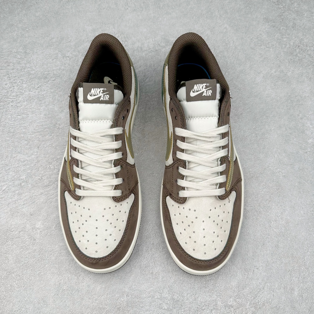 图片[2]-TS x Air Jordan AJ1 Low 倒钩低帮联名定制配色 DM7866-818 原厂内置气垫魔块 A模大底 头层小牛皮 鞋舌AJ原厂专用牛津布+AJ专用反口珍珠布+原厂无杂质高弹内里海棉+特殊封边弹力鞋带 尺码：36 36.5 37.5 38 38.5 39 40 40.5 41 42 42.5 43 44 44.5 45 46 47.5-选品中心