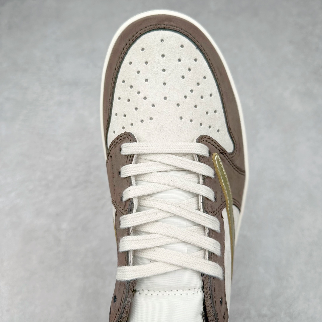 图片[4]-TS x Air Jordan AJ1 Low 倒钩低帮联名定制配色 DM7866-818 原厂内置气垫魔块 A模大底 头层小牛皮 鞋舌AJ原厂专用牛津布+AJ专用反口珍珠布+原厂无杂质高弹内里海棉+特殊封边弹力鞋带 尺码：36 36.5 37.5 38 38.5 39 40 40.5 41 42 42.5 43 44 44.5 45 46 47.5-选品中心