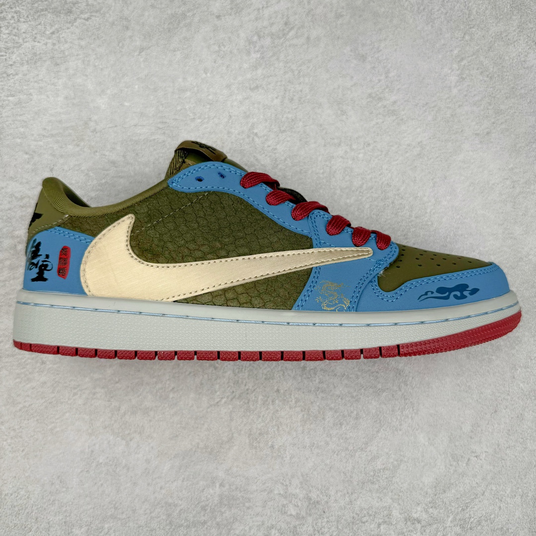 TS x Air Jordan AJ1 Low 倒钩低帮联名定制配色 CH6336-015 原厂内置气垫魔块 A模大底 头层小牛皮 鞋舌AJ原厂专用牛津布+AJ专用反口珍珠布+原厂无杂质高弹内里海棉+特殊封边弹力鞋带 尺码：36 36.5 37.5 38 38.5 39 40 40.5 41 42 42.5 43 44 44.5 45 46 47.5-选品中心