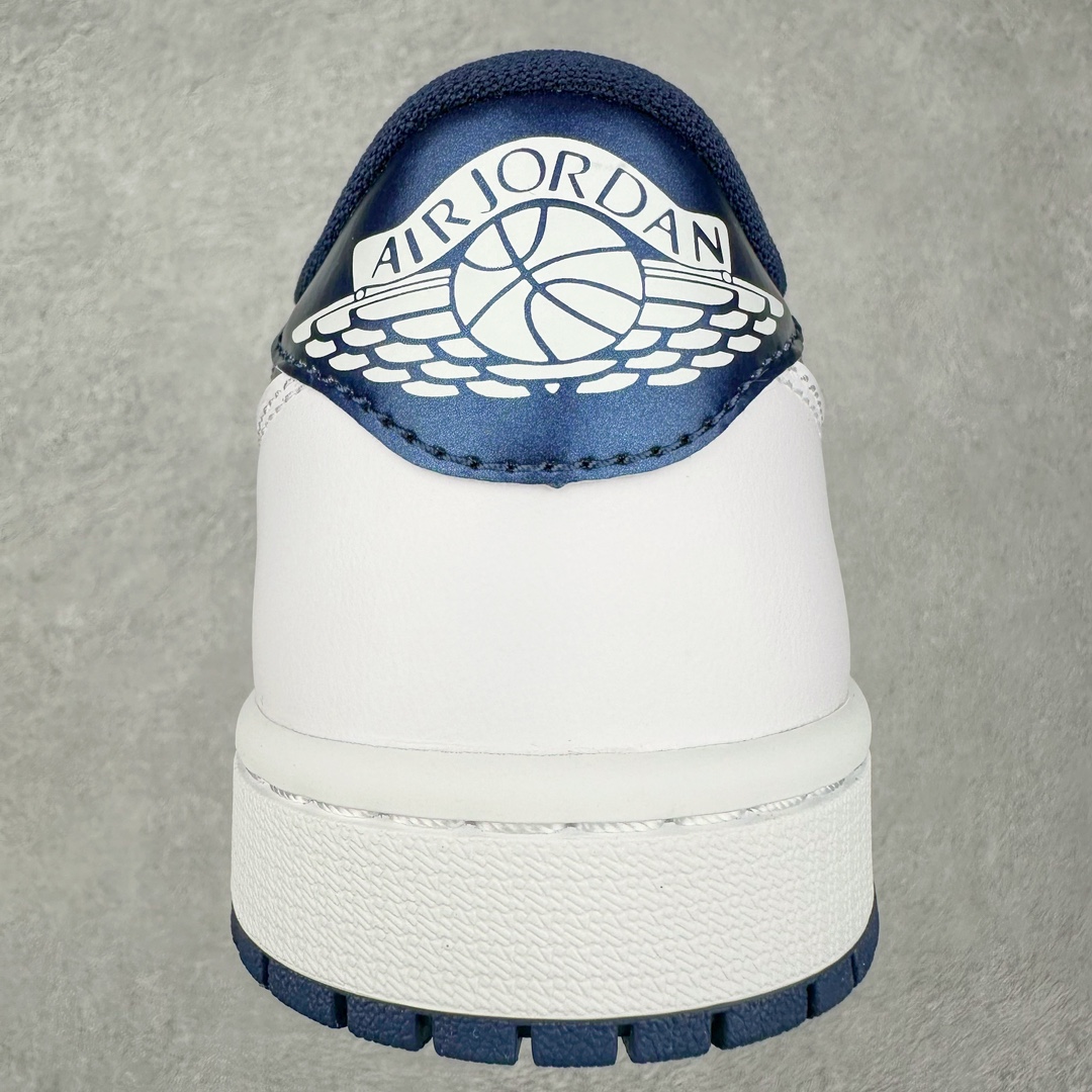 图片[8]-＃DT纯原 Air Jordan AJ1 Retro Low OG 低帮 白蓝 FB9933-141 外贸特供 原楦原纸板开发 极致一眼正品既视感 原厂皮料 原厂拉帮工艺 全部采用原厂电脑车 针距 边距完全同步原鞋 特供皮料一致原鞋 鞋面清洁度最高QC检验标准 控制溢胶 飞翼3D高频深度立体 鞋盒、防尘纸 均采购来自原厂 尺码：36 36.5 37.5 38 38.5 39 40 40.5 41 42 42.5 43 44 44.5 45 46 47.5-选品中心