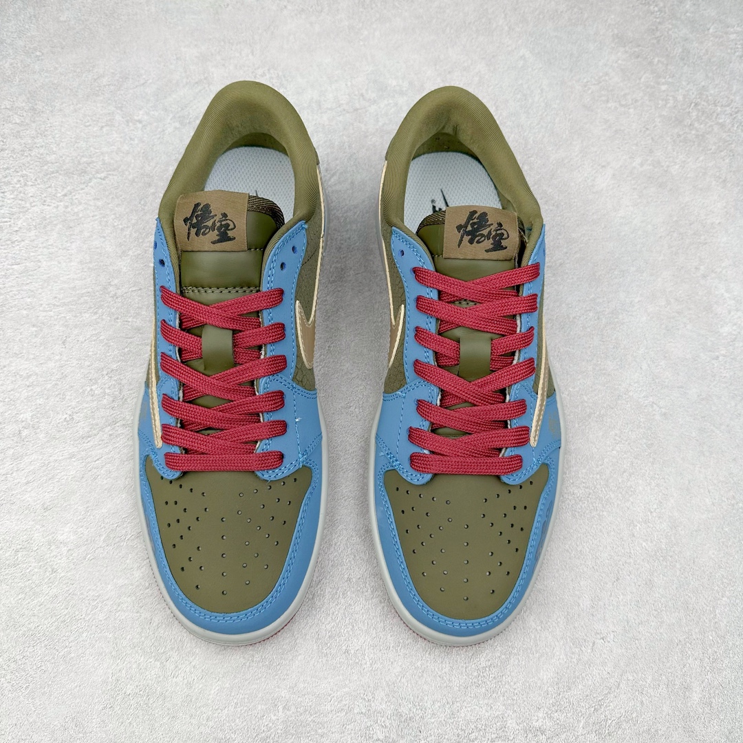 图片[2]-TS x Air Jordan AJ1 Low 倒钩低帮联名定制配色 CH6336-015 原厂内置气垫魔块 A模大底 头层小牛皮 鞋舌AJ原厂专用牛津布+AJ专用反口珍珠布+原厂无杂质高弹内里海棉+特殊封边弹力鞋带 尺码：36 36.5 37.5 38 38.5 39 40 40.5 41 42 42.5 43 44 44.5 45 46 47.5-选品中心