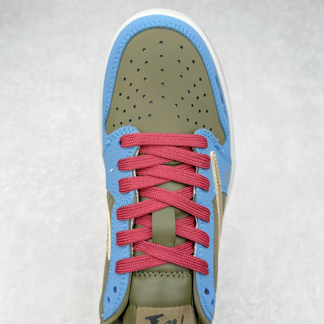 图片[4]-TS x Air Jordan AJ1 Low 倒钩低帮联名定制配色 CH6336-015 原厂内置气垫魔块 A模大底 头层小牛皮 鞋舌AJ原厂专用牛津布+AJ专用反口珍珠布+原厂无杂质高弹内里海棉+特殊封边弹力鞋带 尺码：36 36.5 37.5 38 38.5 39 40 40.5 41 42 42.5 43 44 44.5 45 46 47.5-选品中心