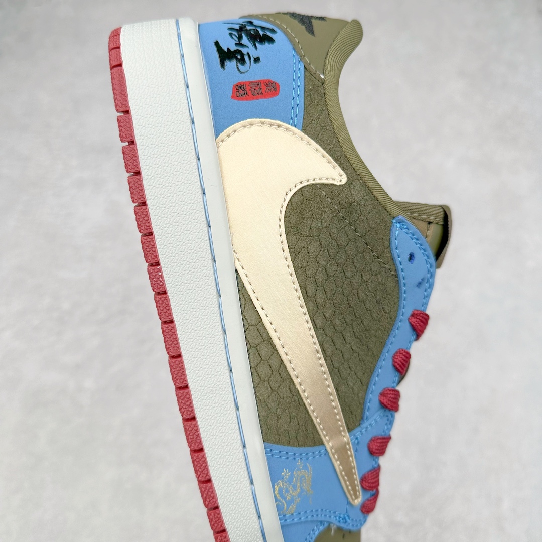 图片[6]-TS x Air Jordan AJ1 Low 倒钩低帮联名定制配色 CH6336-015 原厂内置气垫魔块 A模大底 头层小牛皮 鞋舌AJ原厂专用牛津布+AJ专用反口珍珠布+原厂无杂质高弹内里海棉+特殊封边弹力鞋带 尺码：36 36.5 37.5 38 38.5 39 40 40.5 41 42 42.5 43 44 44.5 45 46 47.5-选品中心