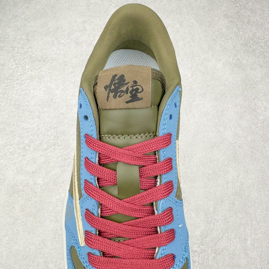 图片[5]-TS x Air Jordan AJ1 Low 倒钩低帮联名定制配色 CH6336-015 原厂内置气垫魔块 A模大底 头层小牛皮 鞋舌AJ原厂专用牛津布+AJ专用反口珍珠布+原厂无杂质高弹内里海棉+特殊封边弹力鞋带 尺码：36 36.5 37.5 38 38.5 39 40 40.5 41 42 42.5 43 44 44.5 45 46 47.5-选品中心