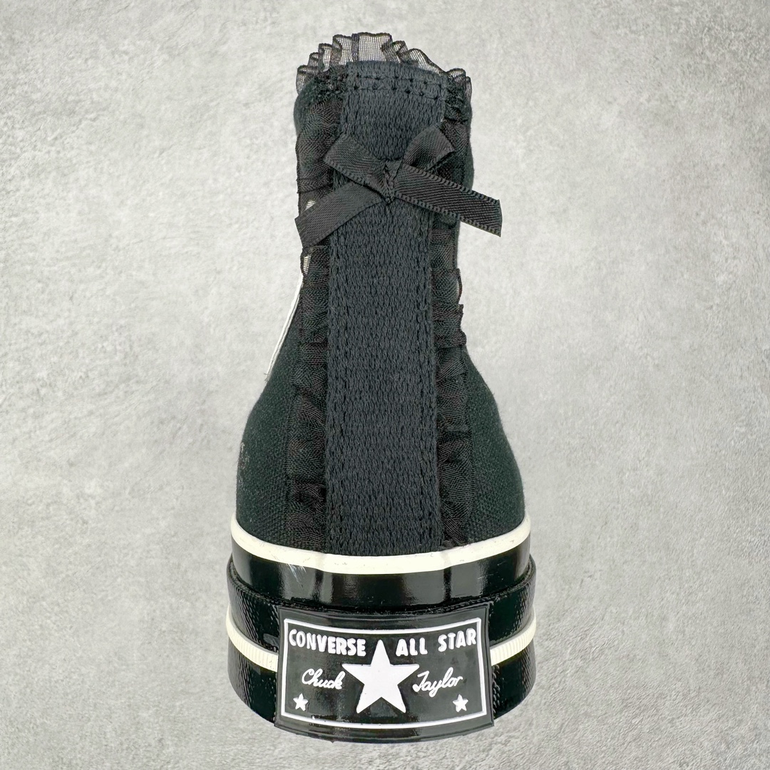 图片[8]-Converse Chuck 1970S 黑色蕾丝甜酷朋克风高帮帆布鞋 货号：A10026C 尺码：35 36 36.5 37 37.5 38 39 39.5 40-选品中心