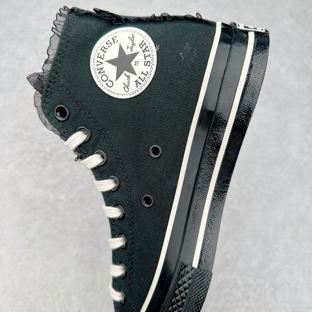 图片[7]-Converse Chuck 1970S 黑色蕾丝甜酷朋克风高帮帆布鞋 货号：A10026C 尺码：35 36 36.5 37 37.5 38 39 39.5 40-选品中心