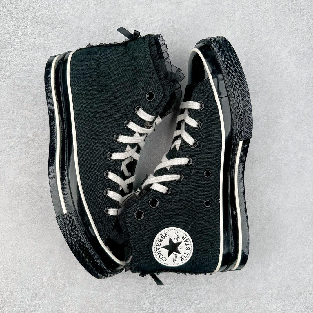 图片[3]-Converse Chuck 1970S 黑色蕾丝甜酷朋克风高帮帆布鞋 货号：A10026C 尺码：35 36 36.5 37 37.5 38 39 39.5 40-选品中心