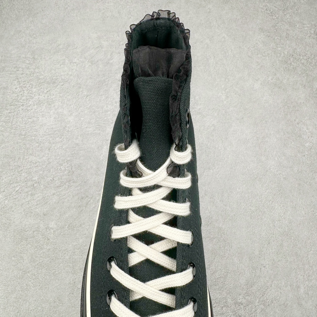 图片[5]-Converse Chuck 1970S 黑色蕾丝甜酷朋克风高帮帆布鞋 货号：A10026C 尺码：35 36 36.5 37 37.5 38 39 39.5 40-选品中心