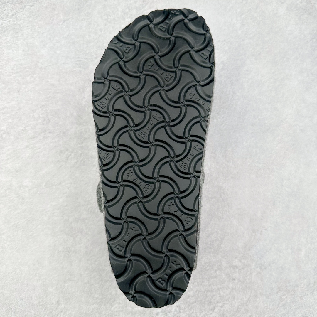 图片[9]-＃DC Birkenstock Boston VL 勃肯软木底包头拖鞋 天鹅绒般的绒面革赋子休闲的经典外观 四季皆宜 柔软的鞋床采用额外的泡沫缓冲层 提供额外的舒适感和全天支撑 全网独家首发 源于德国的严谨工艺 牛巴戎面 中层松木 EVA 三层组合大底 优质牛皮面料五金扣 出口订单 尺码：35-44-选品中心