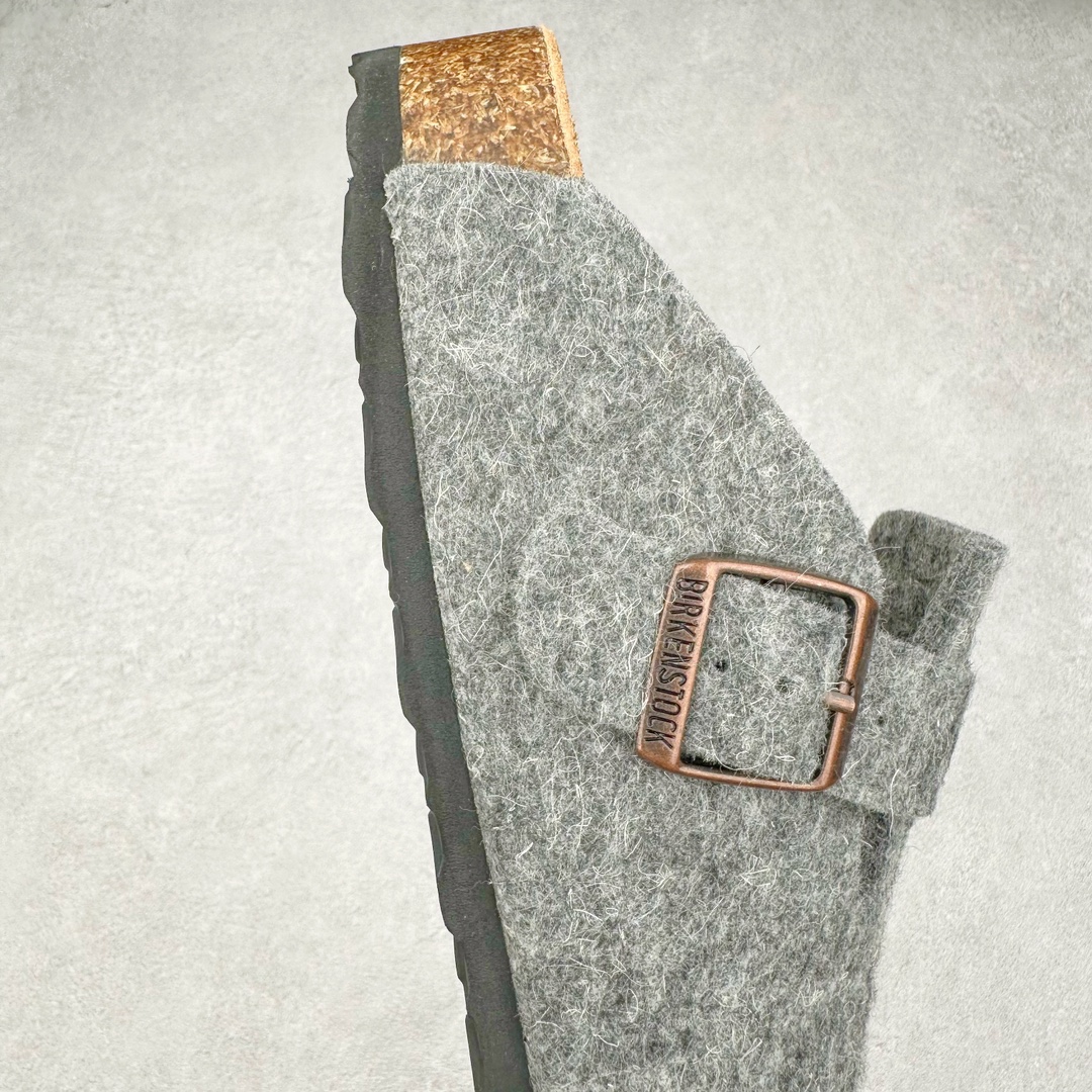 图片[6]-＃DC Birkenstock Boston VL 勃肯软木底包头拖鞋 天鹅绒般的绒面革赋子休闲的经典外观 四季皆宜 柔软的鞋床采用额外的泡沫缓冲层 提供额外的舒适感和全天支撑 全网独家首发 源于德国的严谨工艺 牛巴戎面 中层松木 EVA 三层组合大底 优质牛皮面料五金扣 出口订单 尺码：35-44-选品中心