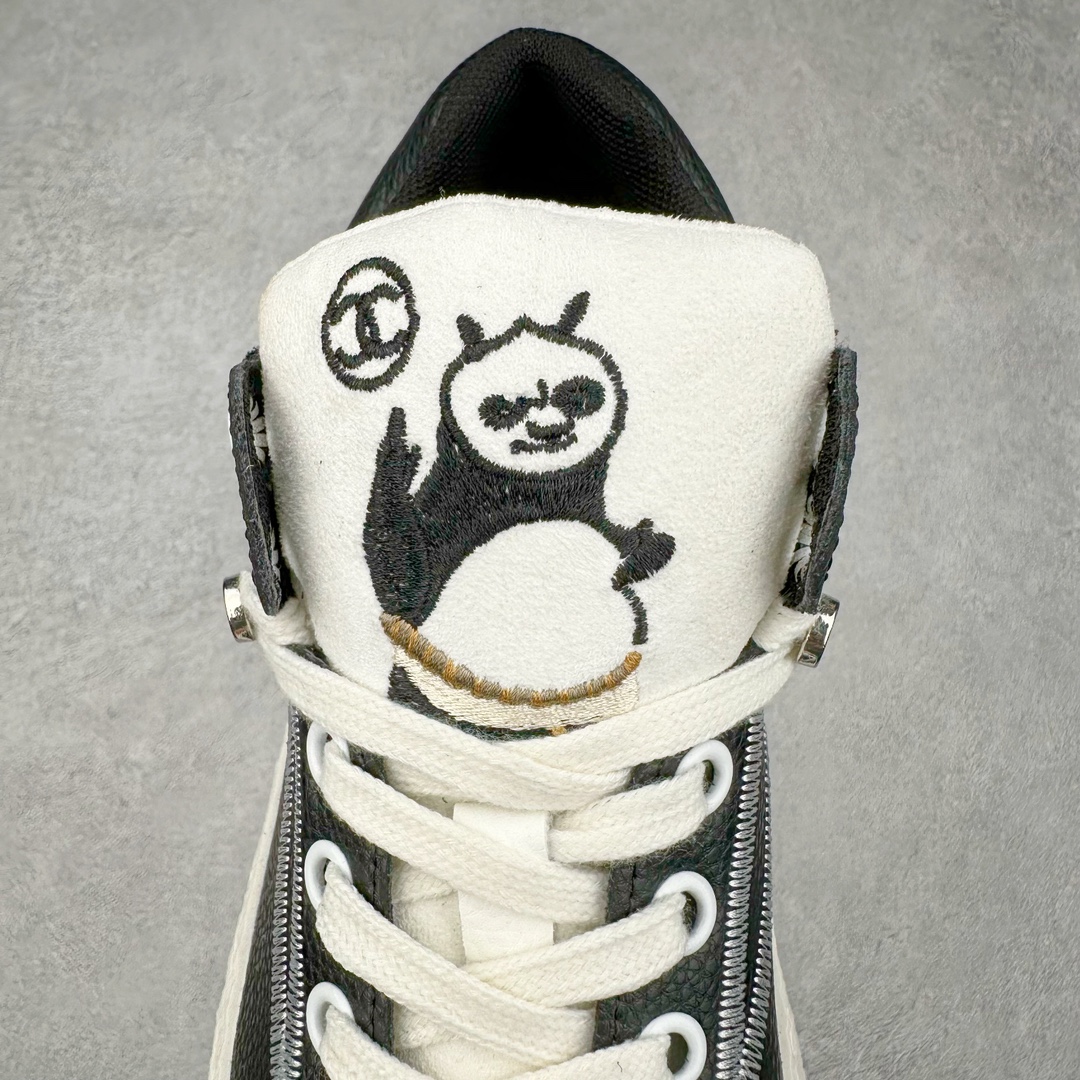 图片[5]-CHANEL 香奈儿功夫熊猫电秀款 2024秋冬新款小香风真皮轻便百搭休闲运动鞋 独家首发 小红书推荐 热搜新款 鞋面优质进口 时尚又大方 原版轻质助力大底 非常柔软轻便 脚感无敌 原鞋一致效果环保无味 尺码： 35-39-选品中心