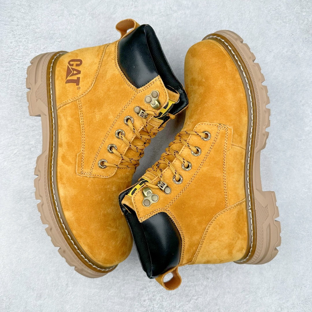 图片[3]-＃特价福利 CAT卡特 户外工装轻底中帮休闲马丁靴系列 广东大厂品质 全新工艺升级 全鞋真牛皮材料 大底到五金都是代工厂原材料制作 同原版固特异永不开胶工艺 好货不杀猪 首单质量严格把控 全网独家首发 品质毋庸置疑 全套官网统一包装 今年冬季防寒户外专用 日常随意搭配 尺码：39 40 41 42 43 44（皮鞋码）-选品中心