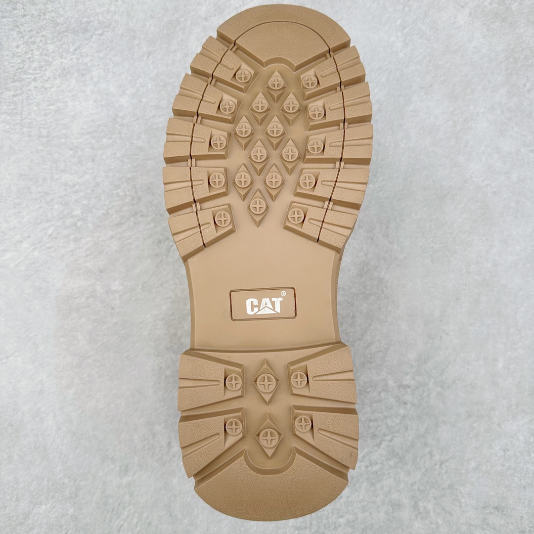 图片[9]-＃特价福利 CAT卡特 户外工装轻底中帮休闲马丁靴系列 广东大厂品质 全新工艺升级 全鞋真牛皮材料 大底到五金都是代工厂原材料制作 同原版固特异永不开胶工艺 好货不杀猪 首单质量严格把控 全网独家首发 品质毋庸置疑 全套官网统一包装 今年冬季防寒户外专用 日常随意搭配 尺码：39 40 41 42 43 44（皮鞋码）-选品中心