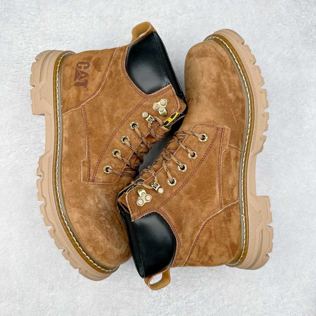 图片[3]-＃特价福利 CAT卡特 户外工装轻底中帮休闲马丁靴系列 广东大厂品质 全新工艺升级 全鞋真牛皮材料 大底到五金都是代工厂原材料制作 同原版固特异永不开胶工艺 好货不杀猪 首单质量严格把控 全网独家首发 品质毋庸置疑 全套官网统一包装 今年冬季防寒户外专用 日常随意搭配 尺码：39 40 41 42 43 44（皮鞋码）-选品中心