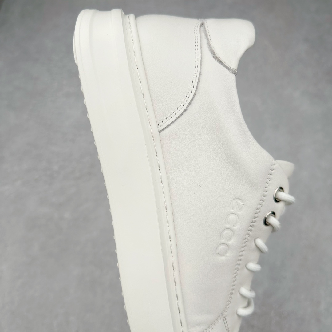 图片[6]-Ecco爱步休闲鞋子男鞋 透气防水百搭休闲板鞋 柔酷7号系列经典小白鞋 鞋面采用臻选牛皮 质感丰富，脚感柔软舒适 鞋面设有GORE-TEX防水薄膜 给你贴心防水保护 简约系带 贴合脚型 橡胶鞋底 轻盈柔韧，防滑耐磨 舒适耐穿 随享出行 休闲百搭 简约利落 尺码：38 39 40 41 42 43 44（皮鞋码）-选品中心