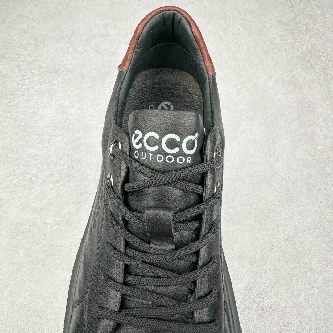 图片[5]-Ecco爱步休闲鞋子男鞋 透气防水百搭休闲板鞋 柔酷7号系列经典小白鞋 鞋面采用臻选牛皮 质感丰富，脚感柔软舒适 鞋面设有GORE-TEX防水薄膜 给你贴心防水保护 简约系带 贴合脚型 橡胶鞋底 轻盈柔韧，防滑耐磨 舒适耐穿 随享出行 休闲百搭 简约利落 尺码：38 39 40 41 42 43 44（皮鞋码）-选品中心