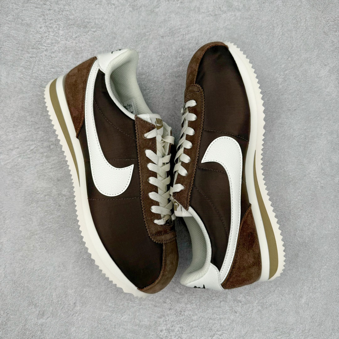 图片[3]-＃JC纯原 NK Classic Cortez Leather 阿甘复古初代皮革慢跑鞋 DZ2795-200 实体平台指令订单 全套原纸板楦头开发 原厂数据大底磨具 一比一鞋头弧度高度鞋身弧度 细节品控鞋型随意对比 正确烫金高频细节 公司级标准检验QC 区分市面一切版本 完美复刻阿甘复古鞋型 尺码：35.5 36 36.5 37.5 38 38.5 39 40 40.5 41 42 42.5 43 44 45-选品中心