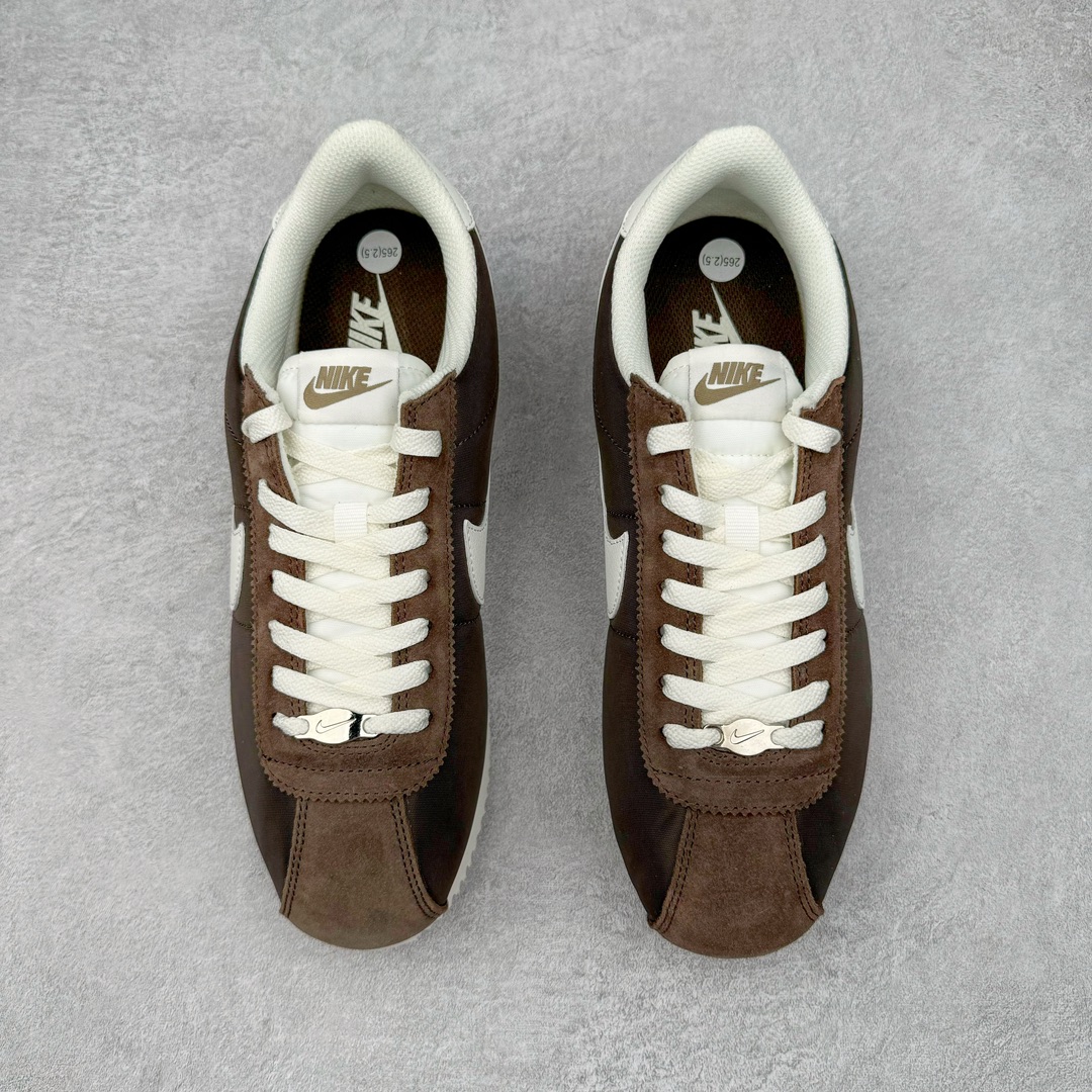 图片[2]-＃JC纯原 NK Classic Cortez Leather 阿甘复古初代皮革慢跑鞋 DZ2795-200 实体平台指令订单 全套原纸板楦头开发 原厂数据大底磨具 一比一鞋头弧度高度鞋身弧度 细节品控鞋型随意对比 正确烫金高频细节 公司级标准检验QC 区分市面一切版本 完美复刻阿甘复古鞋型 尺码：35.5 36 36.5 37.5 38 38.5 39 40 40.5 41 42 42.5 43 44 45-选品中心