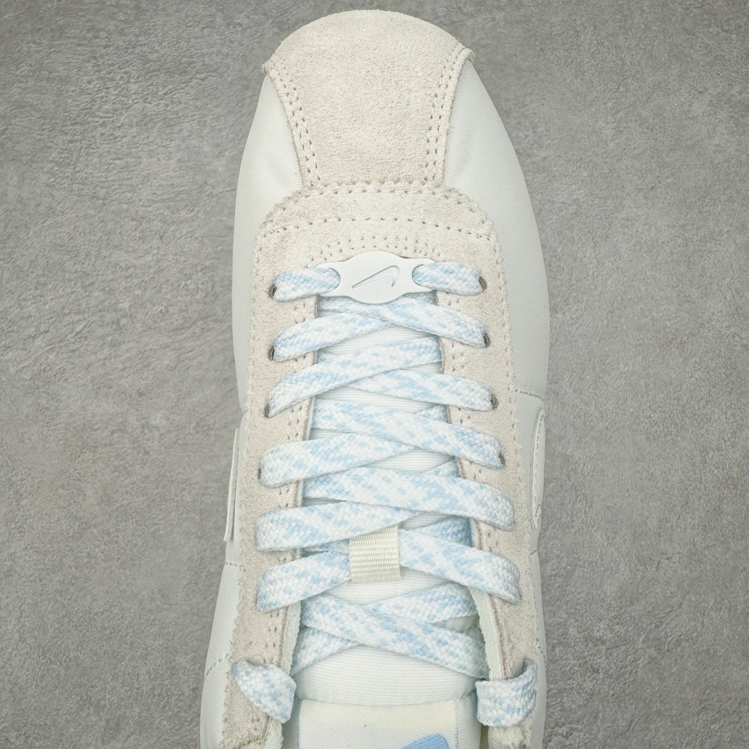 图片[4]-＃JC纯原 NK Classic Cortez Leather 阿甘复古初代皮革慢跑鞋 HF6410-101 实体平台指令订单 全套原纸板楦头开发 原厂数据大底磨具 一比一鞋头弧度高度鞋身弧度 细节品控鞋型随意对比 正确烫金高频细节 公司级标准检验QC 区分市面一切版本 完美复刻阿甘复古鞋型 尺码：35.5 36 36.5 37.5 38 38.5 39 40 40.5 41 42 42.5 43 44 45-选品中心