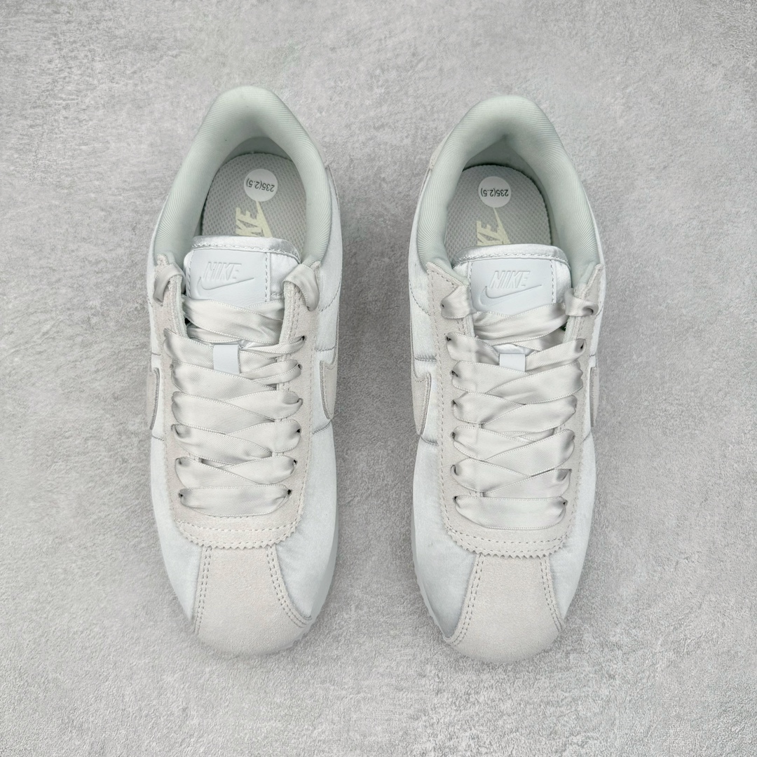 图片[2]-＃JC纯原 NK Classic Cortez Leather 阿甘复古初代皮革慢跑鞋 FV5420-001 实体平台指令订单 全套原纸板楦头开发 原厂数据大底磨具 一比一鞋头弧度高度鞋身弧度 细节品控鞋型随意对比 正确烫金高频细节 公司级标准检验QC 区分市面一切版本 完美复刻阿甘复古鞋型 尺码：35.5 36 36.5 37.5 38 38.5 39 40 40.5 41 42 42.5 43 44 45-选品中心