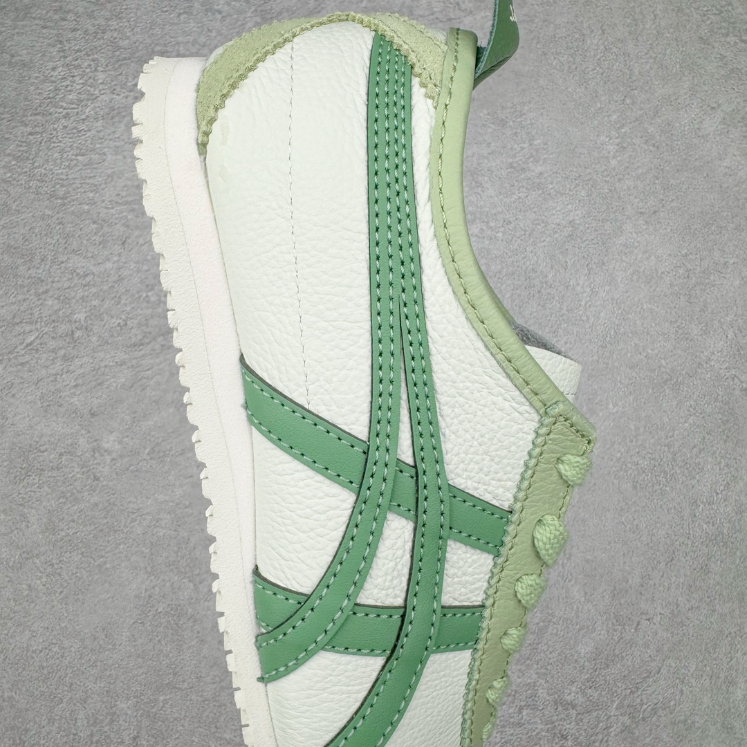 图片[6]-＃MOK Asics Onitsuka Tiger MEXICO 66 亚瑟士鬼冢虎复古经典板鞋 市场最强版本 每个配色均购入原鞋校对 真正原厂头层牛皮 如假包赔 纹路、色泽、皮心颜色 质感百分百还原 海外订单工厂出品 超成熟稳定的做工品控 原装全套纸板楦头开发 原汁原味 完美呈现版型 私模正确鞋底咬花纹路 一比一鞋头弧度高度鞋身弧度 绝不口嗨 细节品控鞋型随意秒杀市面 原档咬花纹路私模大底 一个单元有六个三角形 总体形拼接呈现花瓣状 官方四联吊牌 原装Ortholite轻量化鞋垫 原盒原配 质保卡 说明书 钢印防尘纸 纸板中底带钢印 乳胶组合鞋垫 支持全方位的对比专柜 产品从款式颜色造型上体现出追求舒适和细节的完美 鞋类更是推崇手工制作的严谨与完美 融舒适性与可穿性的设计风格 注重细节的完美和别致魅力 既保持稳重 又不失轻松的时尚感 尺码：36 37 37.5 38 39 39.5 40 40.5 41.5 42 42.5 43.5 44 45 46-选品中心