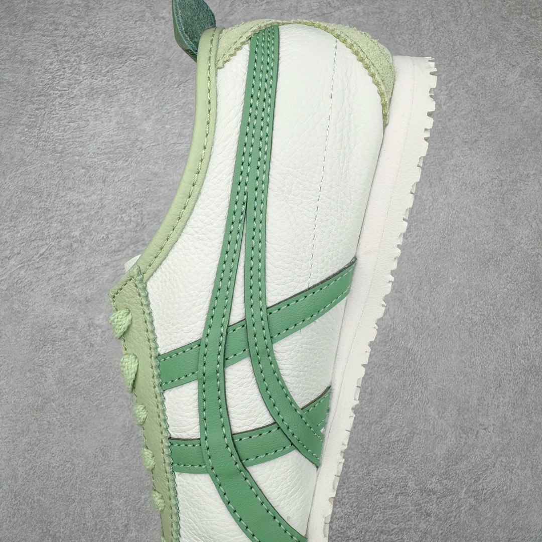 图片[7]-＃MOK Asics Onitsuka Tiger MEXICO 66 亚瑟士鬼冢虎复古经典板鞋 市场最强版本 每个配色均购入原鞋校对 真正原厂头层牛皮 如假包赔 纹路、色泽、皮心颜色 质感百分百还原 海外订单工厂出品 超成熟稳定的做工品控 原装全套纸板楦头开发 原汁原味 完美呈现版型 私模正确鞋底咬花纹路 一比一鞋头弧度高度鞋身弧度 绝不口嗨 细节品控鞋型随意秒杀市面 原档咬花纹路私模大底 一个单元有六个三角形 总体形拼接呈现花瓣状 官方四联吊牌 原装Ortholite轻量化鞋垫 原盒原配 质保卡 说明书 钢印防尘纸 纸板中底带钢印 乳胶组合鞋垫 支持全方位的对比专柜 产品从款式颜色造型上体现出追求舒适和细节的完美 鞋类更是推崇手工制作的严谨与完美 融舒适性与可穿性的设计风格 注重细节的完美和别致魅力 既保持稳重 又不失轻松的时尚感 尺码：36 37 37.5 38 39 39.5 40 40.5 41.5 42 42.5 43.5 44 45 46-选品中心