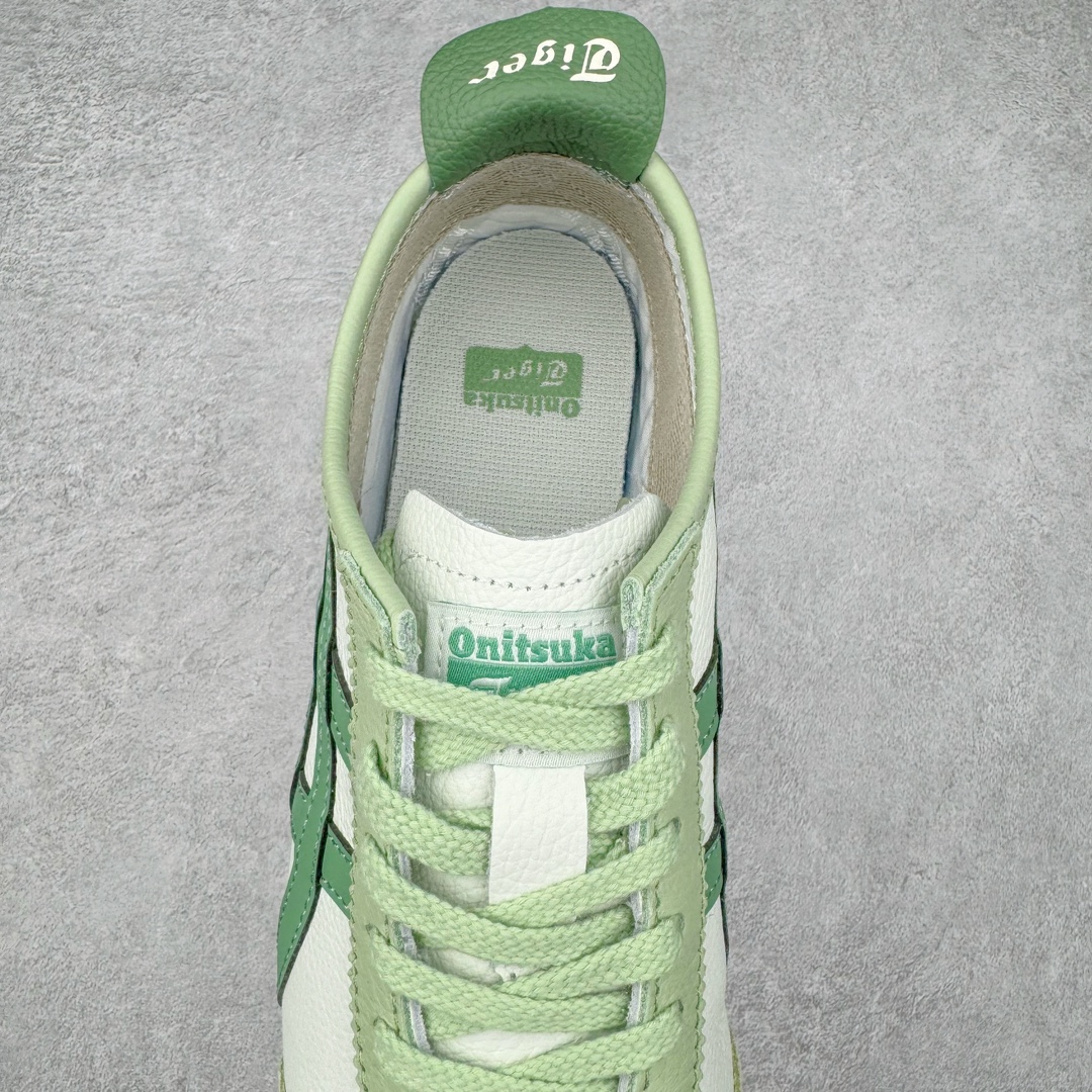 图片[5]-＃MOK Asics Onitsuka Tiger MEXICO 66 亚瑟士鬼冢虎复古经典板鞋 市场最强版本 每个配色均购入原鞋校对 真正原厂头层牛皮 如假包赔 纹路、色泽、皮心颜色 质感百分百还原 海外订单工厂出品 超成熟稳定的做工品控 原装全套纸板楦头开发 原汁原味 完美呈现版型 私模正确鞋底咬花纹路 一比一鞋头弧度高度鞋身弧度 绝不口嗨 细节品控鞋型随意秒杀市面 原档咬花纹路私模大底 一个单元有六个三角形 总体形拼接呈现花瓣状 官方四联吊牌 原装Ortholite轻量化鞋垫 原盒原配 质保卡 说明书 钢印防尘纸 纸板中底带钢印 乳胶组合鞋垫 支持全方位的对比专柜 产品从款式颜色造型上体现出追求舒适和细节的完美 鞋类更是推崇手工制作的严谨与完美 融舒适性与可穿性的设计风格 注重细节的完美和别致魅力 既保持稳重 又不失轻松的时尚感 尺码：36 37 37.5 38 39 39.5 40 40.5 41.5 42 42.5 43.5 44 45 46-选品中心