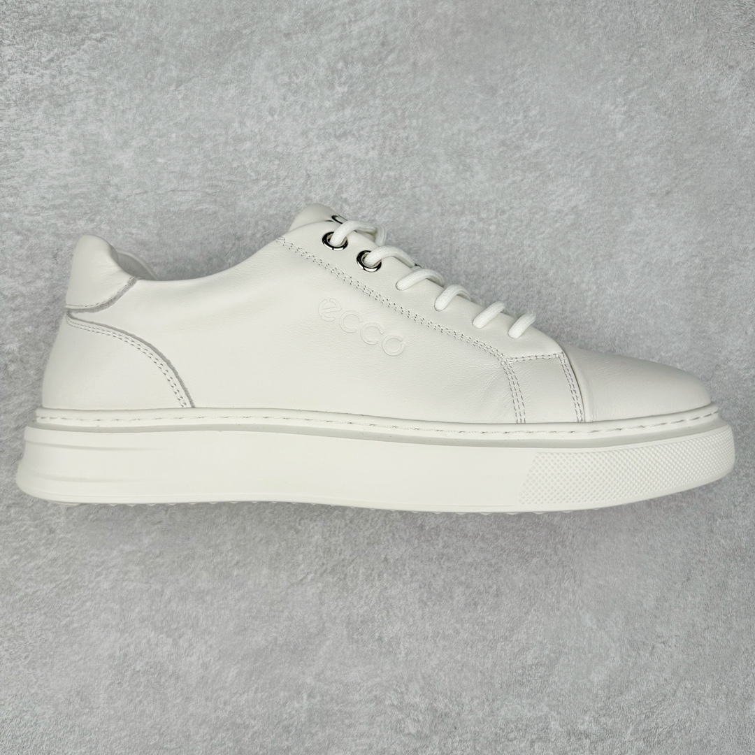 Ecco爱步休闲鞋子男鞋 透气防水百搭休闲板鞋 柔酷7号系列经典小白鞋 鞋面采用臻选牛皮 质感丰富,脚感柔软舒适 鞋面设有GORE-TEX防水薄膜 给你贴心防水保护 简约系带 贴合脚型 橡胶鞋底 轻盈柔韧,防滑耐磨 舒适耐穿 随享出行 休闲百搭 简约利落 尺码:38 39 40 41 42 43 44(皮鞋码)-选品中心