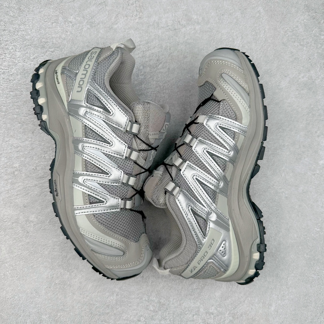 图片[3]-＃X版福利特价 Salomon XA PRO 3D ADV 萨洛蒙户外越野跑鞋 鞋面采用SENSIFIT贴合技术 全方位贴合包裹脚型 鞋跟部鞋底牵引设计 提供强大的抓地性能 更适应野外崎岖不平的道路 其3D ADVANCED CHASSIS底盘 材料轻量大化 钉齿设计更具稳定性、防护性 鞋底易磨损区运用CONTAGRIP高耐磨材料 应对城市硬质路面长距离跑考验 尺码：36 36.5 37.5 38 38.5 39 40 40.5 41 42 42.5 43 44 44.5 45-选品中心