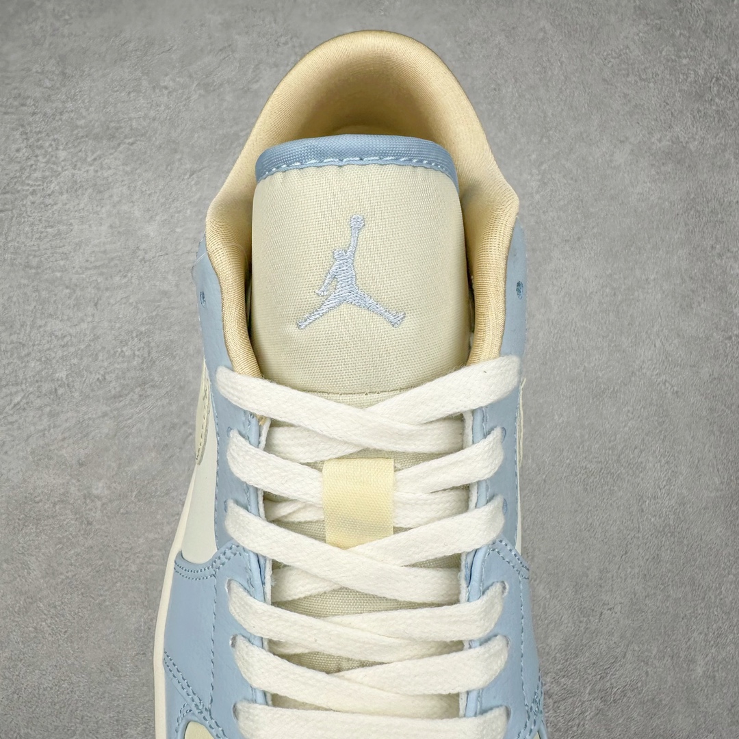 图片[5]-＃K版 Air Jordan AJ1 Low 低帮 HQ4186-111 全新流水线出品 DT版本唯一平替选择 市场第二梯队最强版 全部原鞋开发 原楦原纸板开发 全鞋电脑针车 原厂内置全掌气垫 原盒内在原标 唯一Zp原版鞋带绑法 免检产品 全新2022版型 全头层皮料 完美零毛边处理 原厂配置全掌气垫 价格定位良心 几十个配色陆续出货 尺码：36 36.5 37.5 38 38.5 39 40 40.5 41 42 42.5 43 44 44.5 45 46 47.5-选品中心