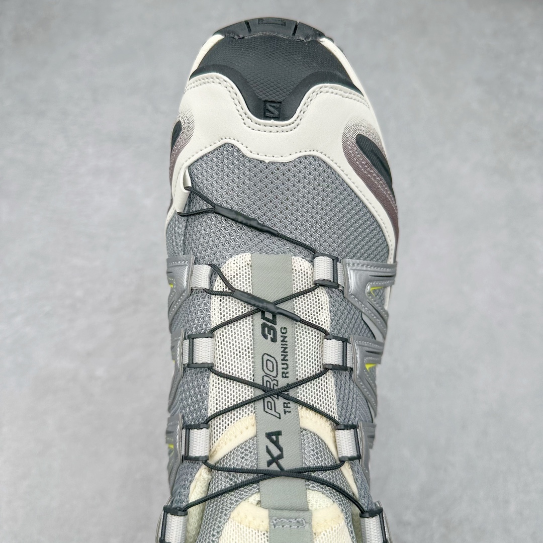 图片[4]-＃X版福利特价 Salomon XA PRO 3D ADV 萨洛蒙户外越野跑鞋 鞋面采用SENSIFIT贴合技术 全方位贴合包裹脚型 鞋跟部鞋底牵引设计 提供强大的抓地性能 更适应野外崎岖不平的道路 其3D ADVANCED CHASSIS底盘 材料轻量大化 钉齿设计更具稳定性、防护性 鞋底易磨损区运用CONTAGRIP高耐磨材料 应对城市硬质路面长距离跑考验 尺码：36 36.5 37.5 38 38.5 39 40 40.5 41 42 42.5 43 44 44.5 45-选品中心