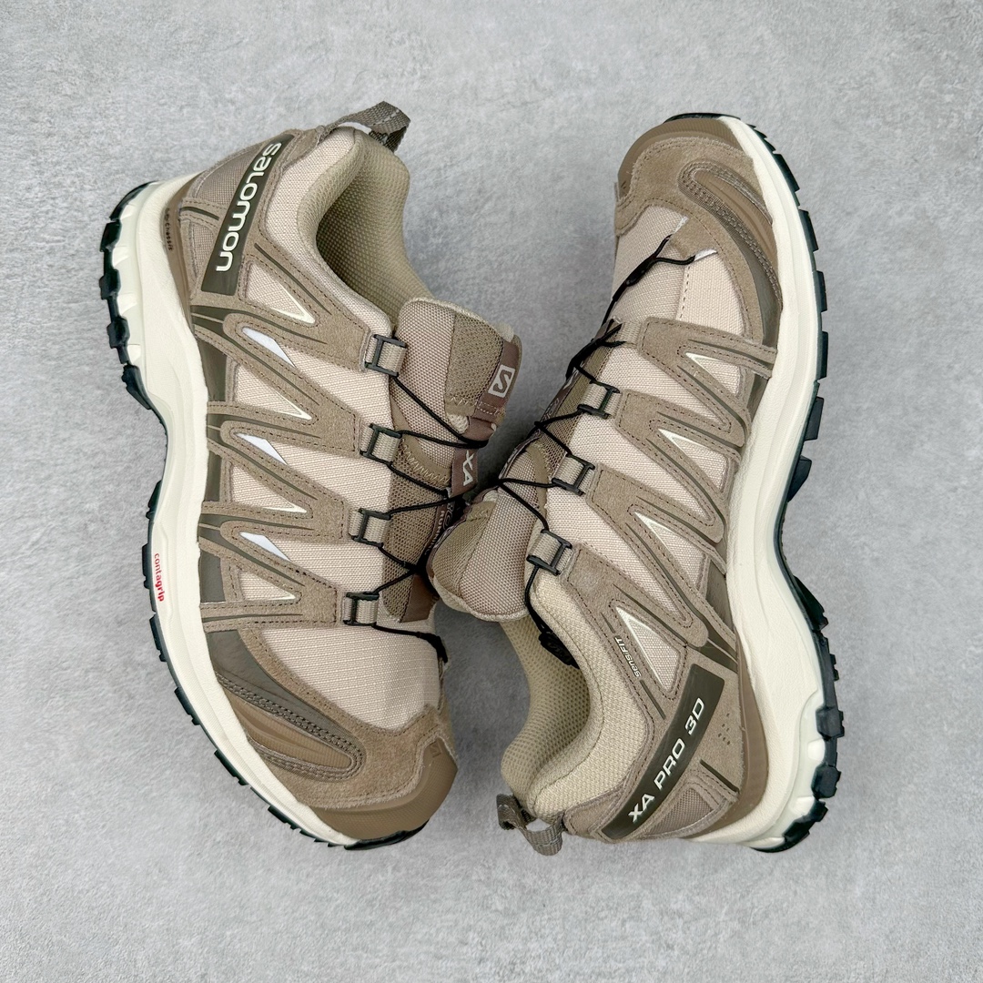 图片[3]-＃X版福利特价 Salomon XA PRO 3D ADV 萨洛蒙户外越野跑鞋 鞋面采用SENSIFIT贴合技术 全方位贴合包裹脚型 鞋跟部鞋底牵引设计 提供强大的抓地性能 更适应野外崎岖不平的道路 其3D ADVANCED CHASSIS底盘 材料轻量大化 钉齿设计更具稳定性、防护性 鞋底易磨损区运用CONTAGRIP高耐磨材料 应对城市硬质路面长距离跑考验 尺码：36 36.5 37.5 38 38.5 39 40 40.5 41 42 42.5 43 44 44.5 45-选品中心