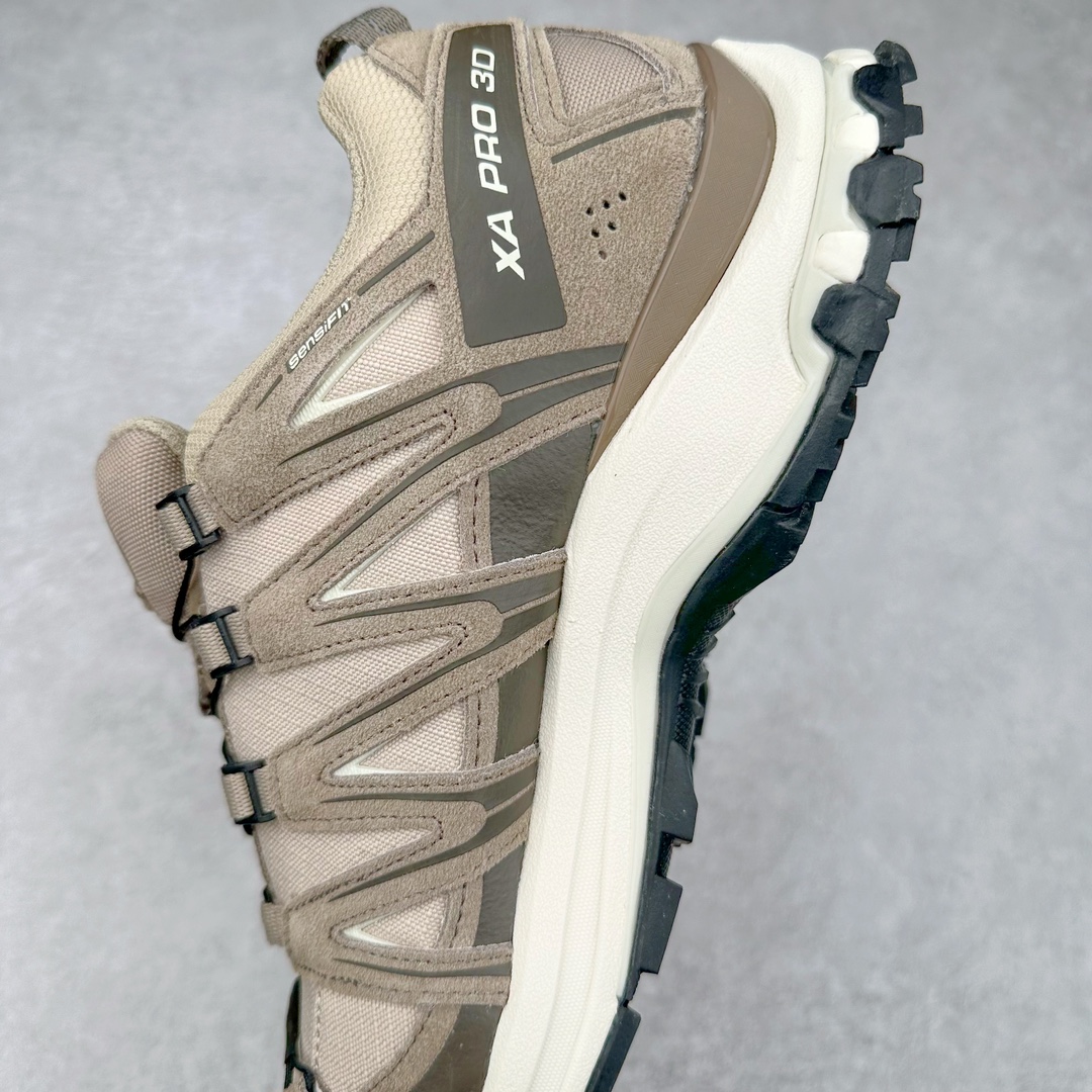 图片[7]-＃X版福利特价 Salomon XA PRO 3D ADV 萨洛蒙户外越野跑鞋 鞋面采用SENSIFIT贴合技术 全方位贴合包裹脚型 鞋跟部鞋底牵引设计 提供强大的抓地性能 更适应野外崎岖不平的道路 其3D ADVANCED CHASSIS底盘 材料轻量大化 钉齿设计更具稳定性、防护性 鞋底易磨损区运用CONTAGRIP高耐磨材料 应对城市硬质路面长距离跑考验 尺码：36 36.5 37.5 38 38.5 39 40 40.5 41 42 42.5 43 44 44.5 45-选品中心