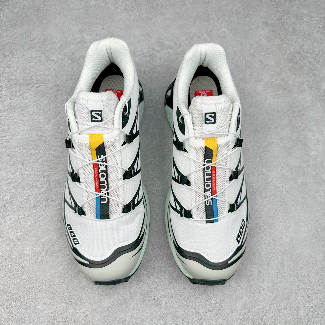图片[2]-＃X版纯原福利 Salomon 萨洛蒙 XT-6 复古机能户外跑鞋 这双XT-6 鞋面以锯齿状的包裹系统呈现 在黑色基底之下加入了各种色点缀 内嵌式的袜套设计与 Quicklace 系带系统一道 实现了立体包裹与精准贴合 结合 Contagrip 大底科技 让穿着者可以轻松驾驭户外与通勤下的任何运动生活场景 无缝鞋身户外随意纵横 颜值与脚感兼备 出街通勤 绝对非常吸睛 你值得拥有 尺码：36 36.5 37.5 38 38.5 39 40 40.5 41 42 42.5 43 44 44.5 45-选品中心