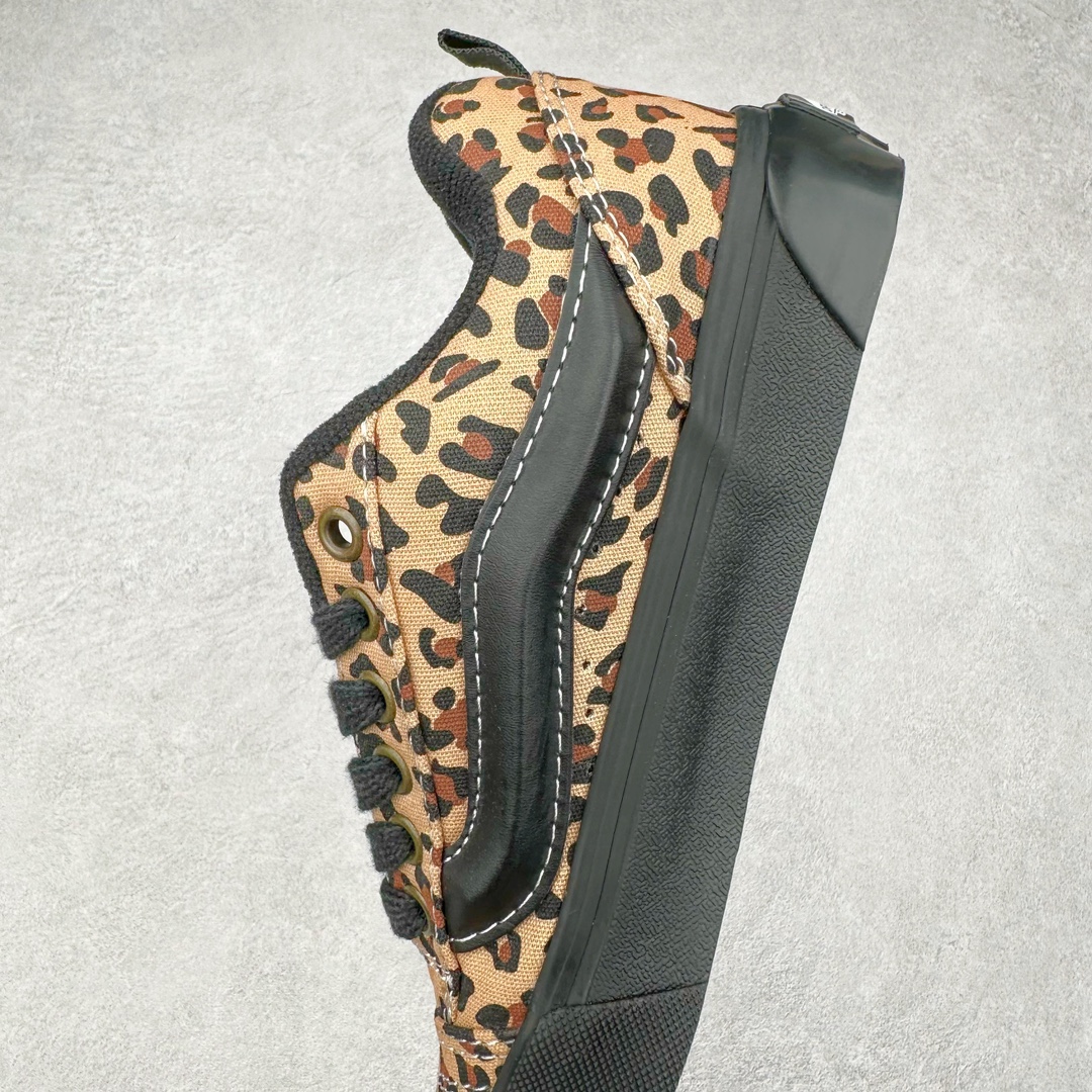 图片[7]-Vans Knu Skool 豹纹 肥胖版立体大Logo 加厚鞋舌 低帮复古休闲硫化面包鞋 尺码：35 36 36.5 37 38 38.5 39 40 40.5 41 42 42.5 43 44 45 工艺：硫化1：1（重量1：1、真标、原钢印、材质标、鞋型标、合格证）-选品中心