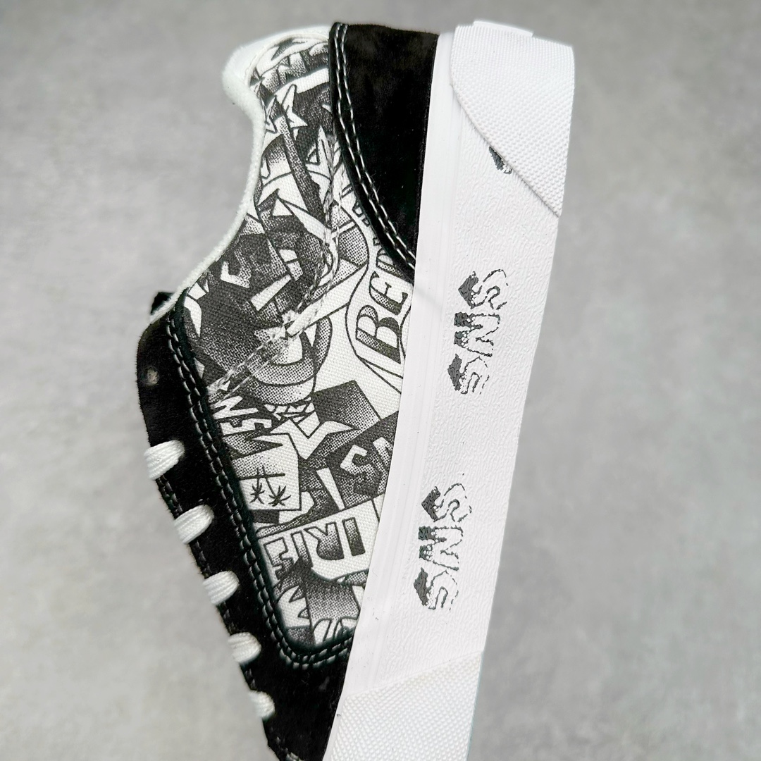 图片[7]-Vans Chukka Push SNS 联名 款防滑低帮休闲滑板鞋 以Venice 沙滩为主题 鞋面整体以米白为主色 搭配了黑色涂鸦图案 鞋垫部分也同样表示了其合作身份 外底则采用了比较清新的天蓝并且随鞋印刷SNS联名图案 尺码：35 36 36.5 37 38 38.5 39 40 40.5 41 42 42.5 43 44 45-选品中心