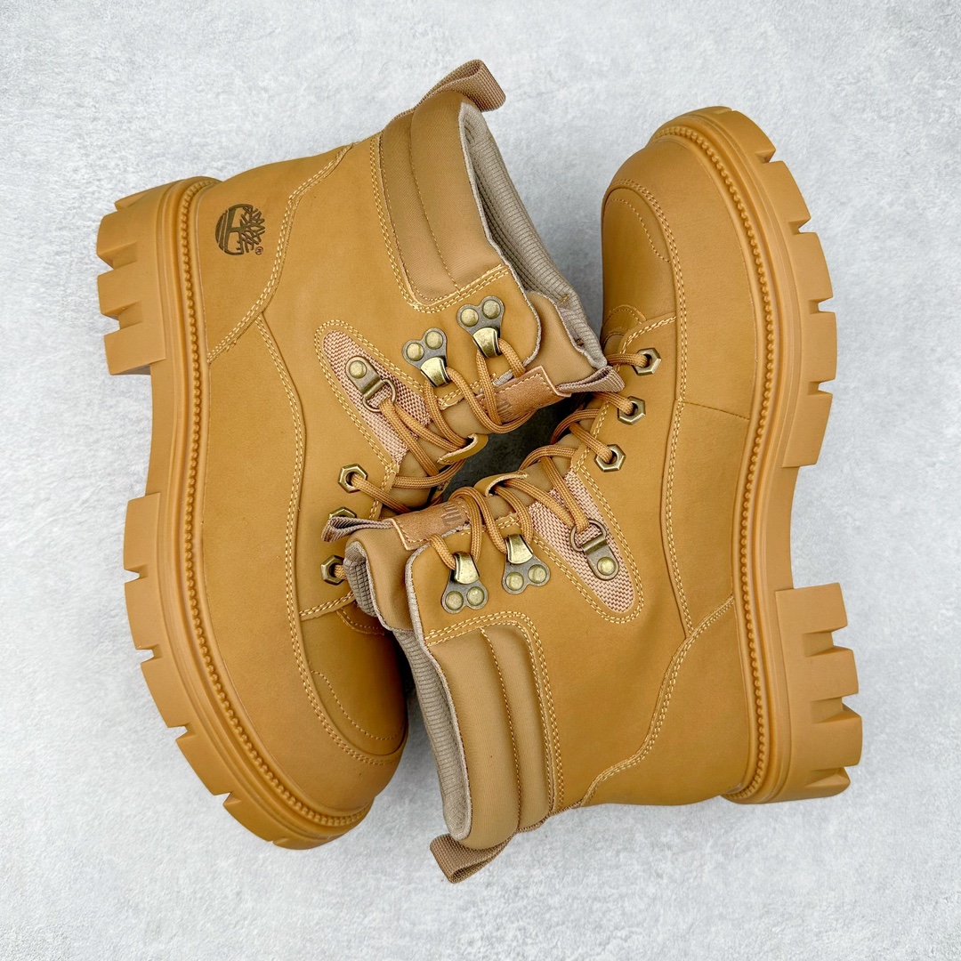 图片[3]-Timberland添柏岚/天伯伦户外中帮休闲马丁靴系列 广东大厂品质 原盒原包装 面料采用意大利🇮🇹顶级磨砂细纹牛皮 搭配防臭防腐真皮乳胶鞋垫 给您完美的穿着体验 质量考究耐穿 型男必备 专治不帅 高品质脚感一流 尺码：39 40 41 42 43 44（皮鞋码）-选品中心