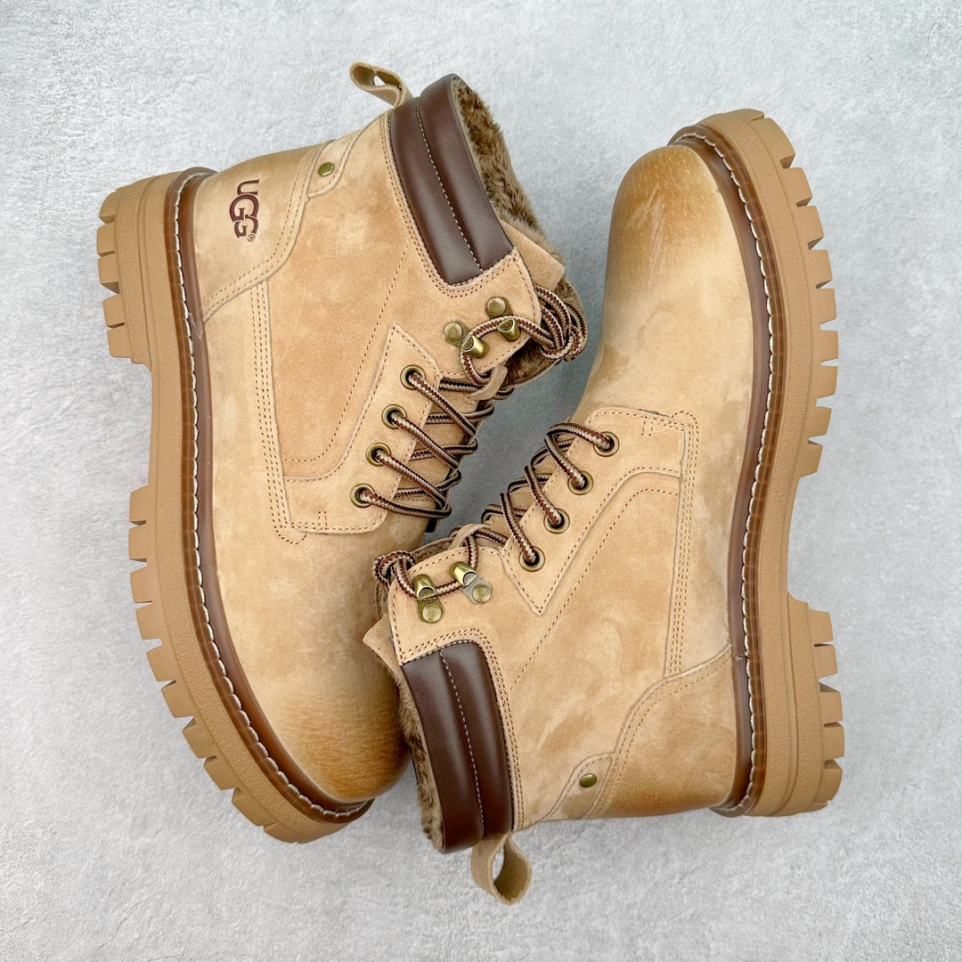 图片[3]-UGG 2024秋冬新品 男女同款户外中帮休闲马丁靴雪地靴系列 情侣款设计 代购专供品质 面料采用进口头层牛皮材质 鞋内里采用🔥毛茸一体内里保暖锁热。外置防滑橡胶大底 系带设计 穿脱十分方便 采用TPU模压定型真皮鞋面材质#科技外底防滑,耐磨性和良好的弹性！美国轻奢品牌【UGG】 Tasman Weather Hybrid 塔斯曼混合系列户外中帮休闲马丁靴雪地靴 尺码：35 36 37 38 39 女码（皮鞋码） 尺码：39.5 40 41 42 43 44 男码（皮鞋码）-选品中心