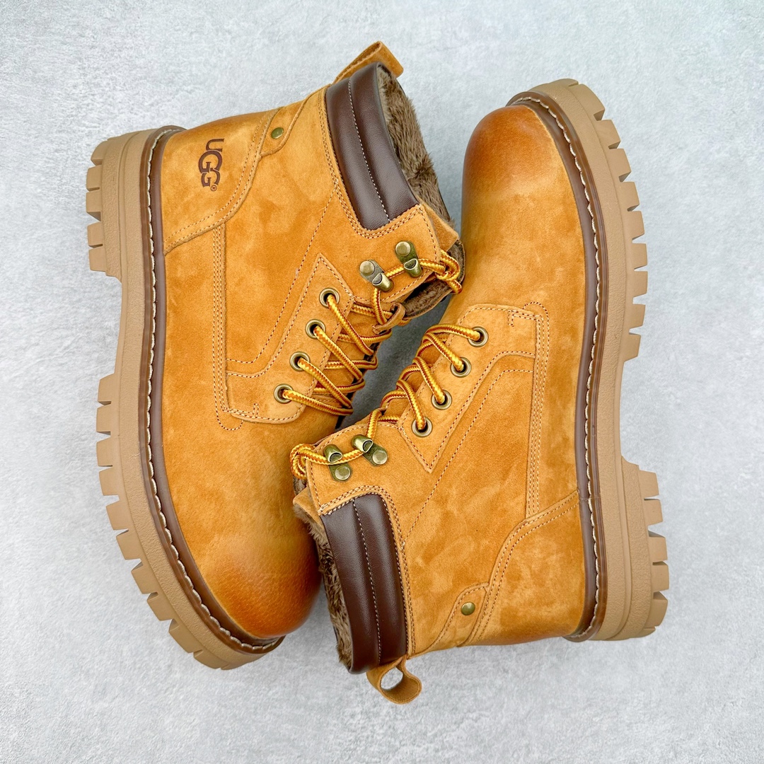 图片[3]-UGG 2024秋冬新品 男女同款户外中帮休闲马丁靴雪地靴系列 情侣款设计 代购专供品质 面料采用进口头层牛皮材质 鞋内里采用🔥毛茸一体内里保暖锁热。外置防滑橡胶大底 系带设计 穿脱十分方便 采用TPU模压定型真皮鞋面材质#科技外底防滑,耐磨性和良好的弹性！美国轻奢品牌【UGG】 Tasman Weather Hybrid 塔斯曼混合系列户外中帮休闲马丁靴雪地靴 尺码：35 36 37 38 39 女码（皮鞋码） 尺码：39.5 40 41 42 43 44 男码（皮鞋码）-选品中心