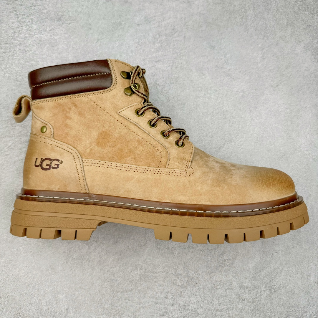 UGG 2024秋冬新品 男女同款户外中帮休闲马丁靴雪地靴系列 情侣款设计 代购专供品质 面料采用进口头层牛皮材质 鞋内里采用🔥毛茸一体内里保暖锁热。外置防滑橡胶大底 系带设计 穿脱十分方便 采用TPU模压定型真皮鞋面材质#科技外底防滑,耐磨性和良好的弹性！美国轻奢品牌【UGG】 Tasman Weather Hybrid 塔斯曼混合系列户外中帮休闲马丁靴雪地靴 尺码：35 36 37 38 39 女码（皮鞋码） 尺码：39.5 40 41 42 43 44 男码（皮鞋码）-选品中心