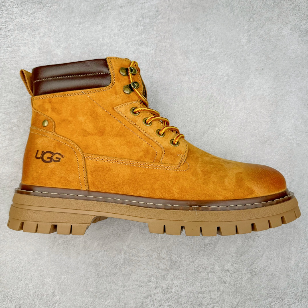 UGG 2024秋冬新品 男女同款户外中帮休闲马丁靴雪地靴系列 情侣款设计 代购专供品质 面料采用进口头层牛皮材质 鞋内里采用🔥毛茸一体内里保暖锁热。外置防滑橡胶大底 系带设计 穿脱十分方便 采用TPU模压定型真皮鞋面材质#科技外底防滑,耐磨性和良好的弹性！美国轻奢品牌【UGG】 Tasman Weather Hybrid 塔斯曼混合系列户外中帮休闲马丁靴雪地靴 尺码：35 36 37 38 39 女码（皮鞋码） 尺码：39.5 40 41 42 43 44 男码（皮鞋码）-选品中心